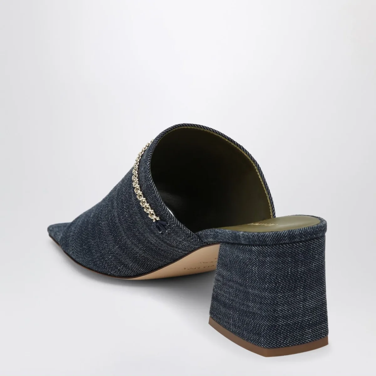 Sandali Messalina blu in denim - Image 5