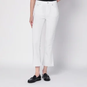 Jeans bootcut Clar bianco