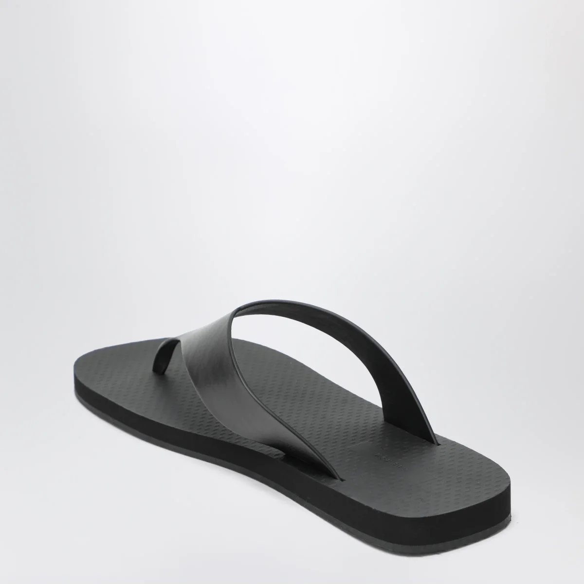 Dune Sandalo Ginza classico in pelle nero – Image 5