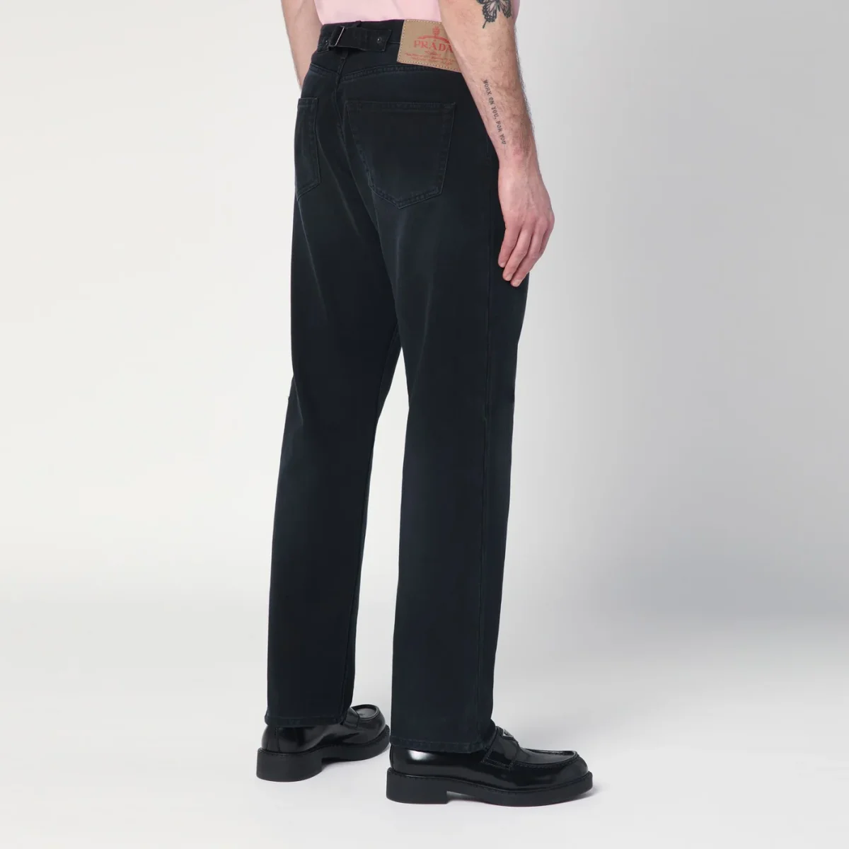 Jeans dritto nero – Image 5