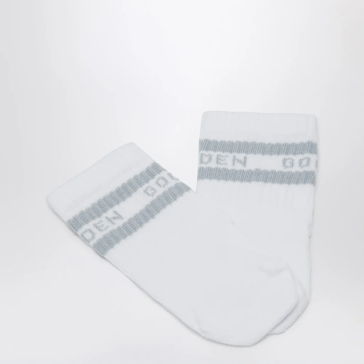 Set Sneaker Baby School bianca/azzurra con calzini - Image 5