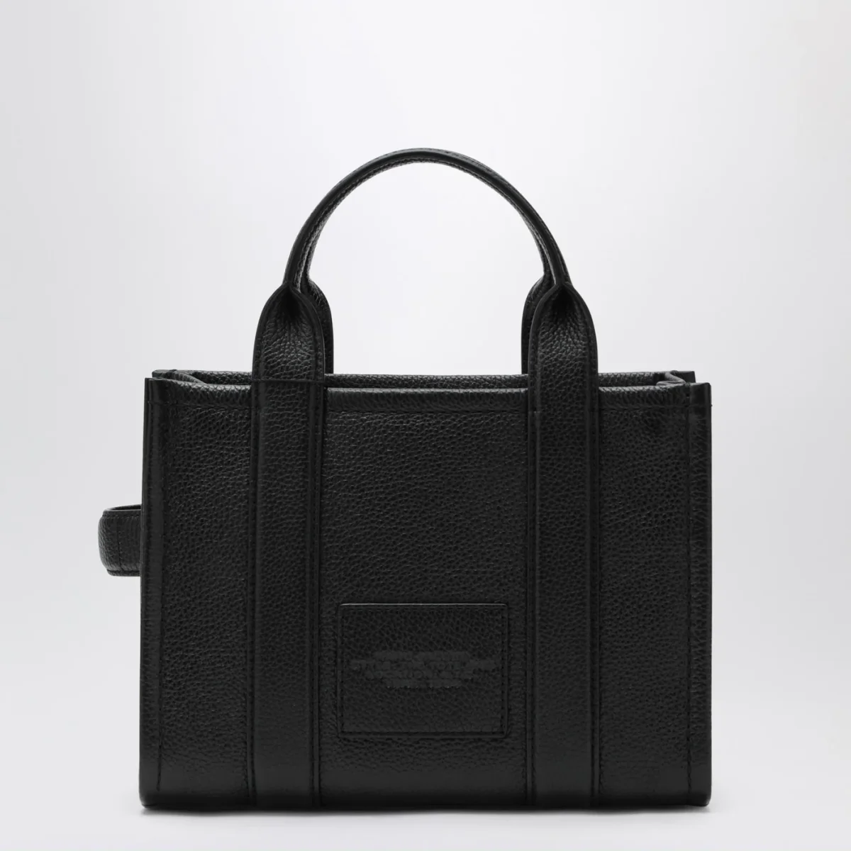 The Small Tote Bag nera in pelle – Image 5