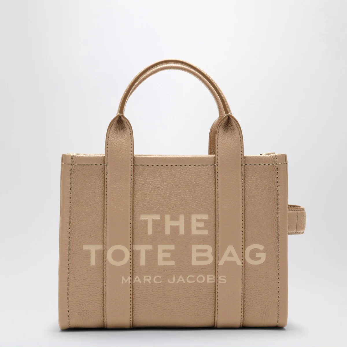 The Small Tote Bag Camel in pelle – Image 2