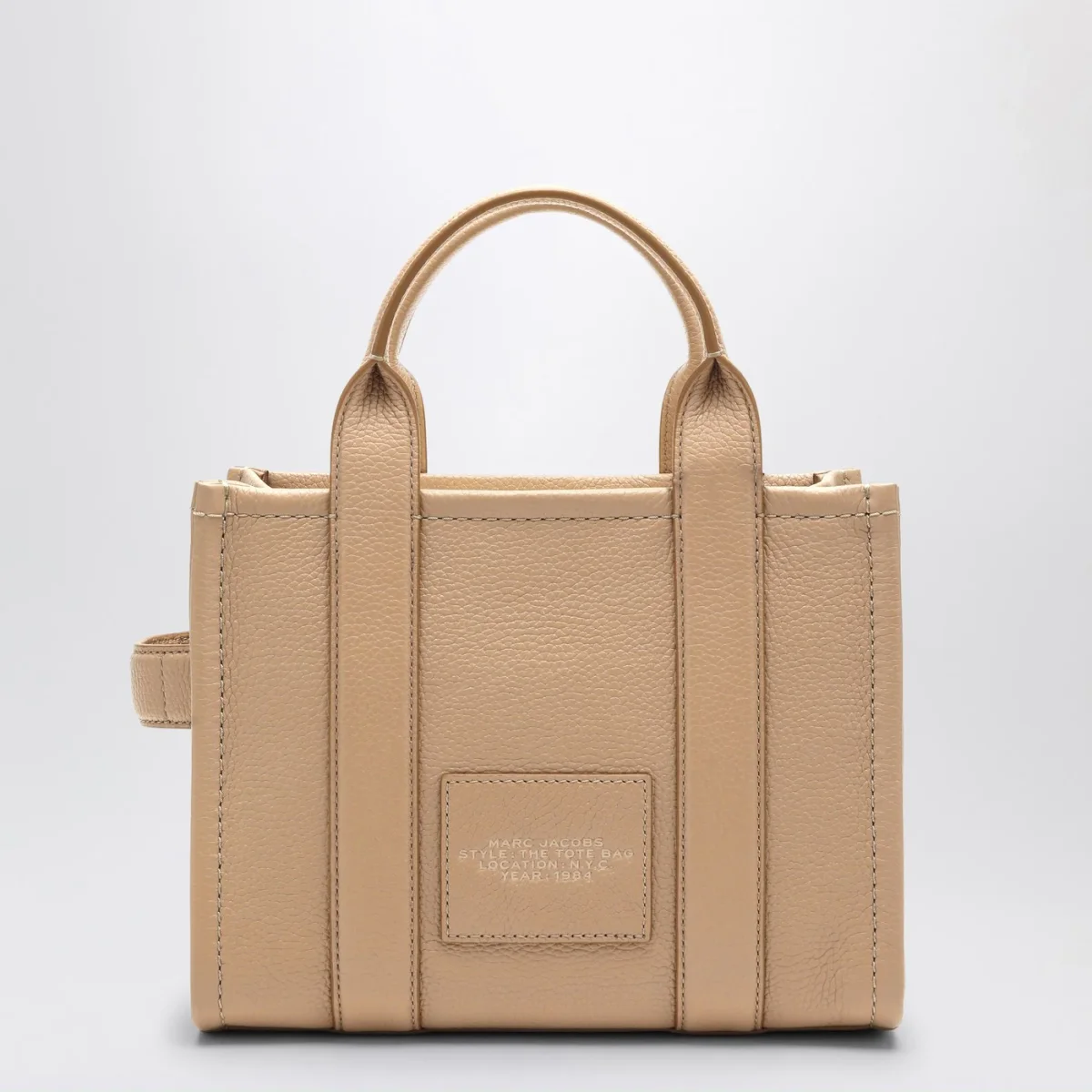 The Small Tote Bag Camel in pelle – Image 5