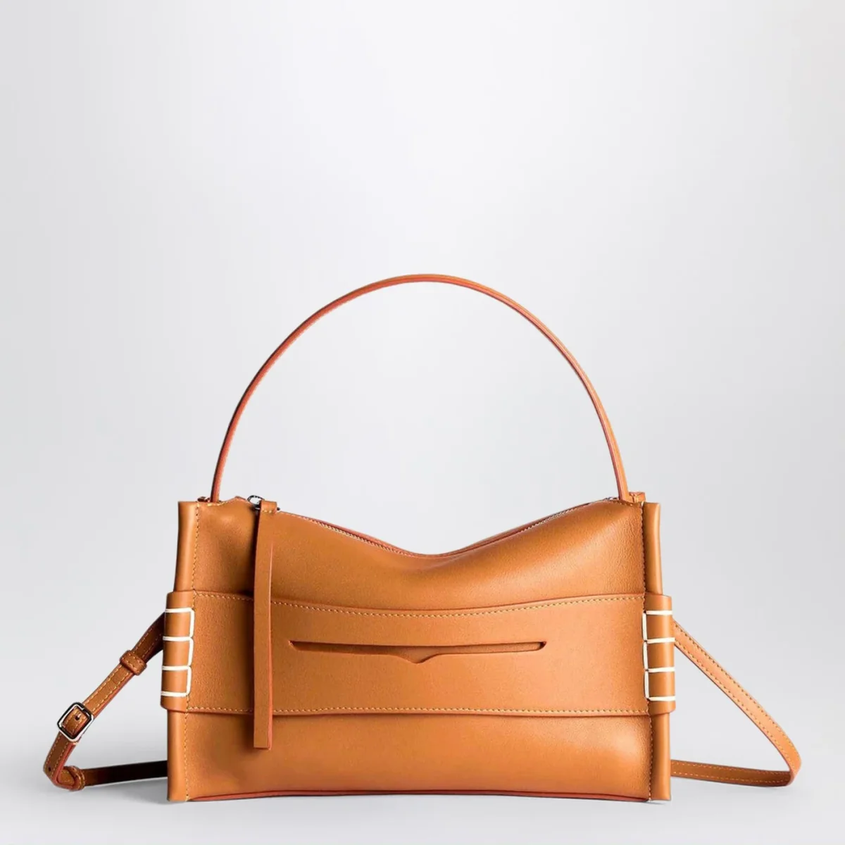 Loafer Bag piccola color cuoio