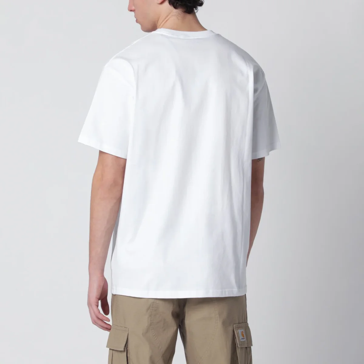 S/S Chase T-Shirt bianca in cotone - Image 4