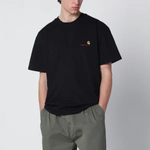 S/S American Script T-Shirt nera