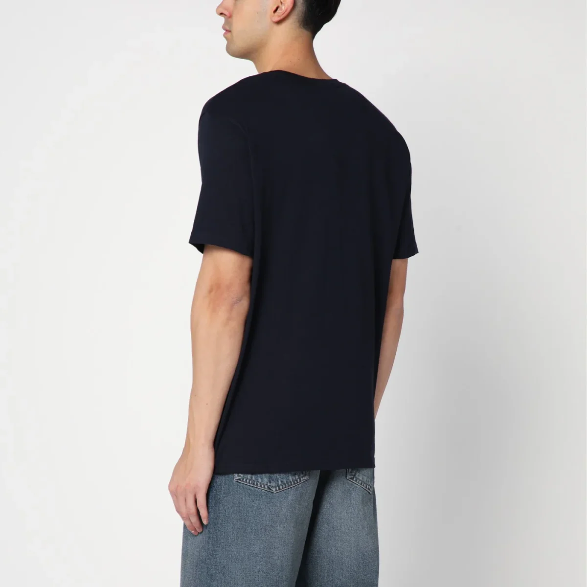 S/S Pocket T-Shirt Dark Navy - Image 4