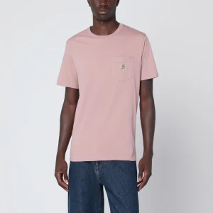 S/S Pocket T-Shirt Glassy Pink