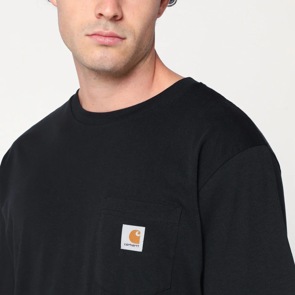 S/S Pocket T-Shirt nera - Image 5