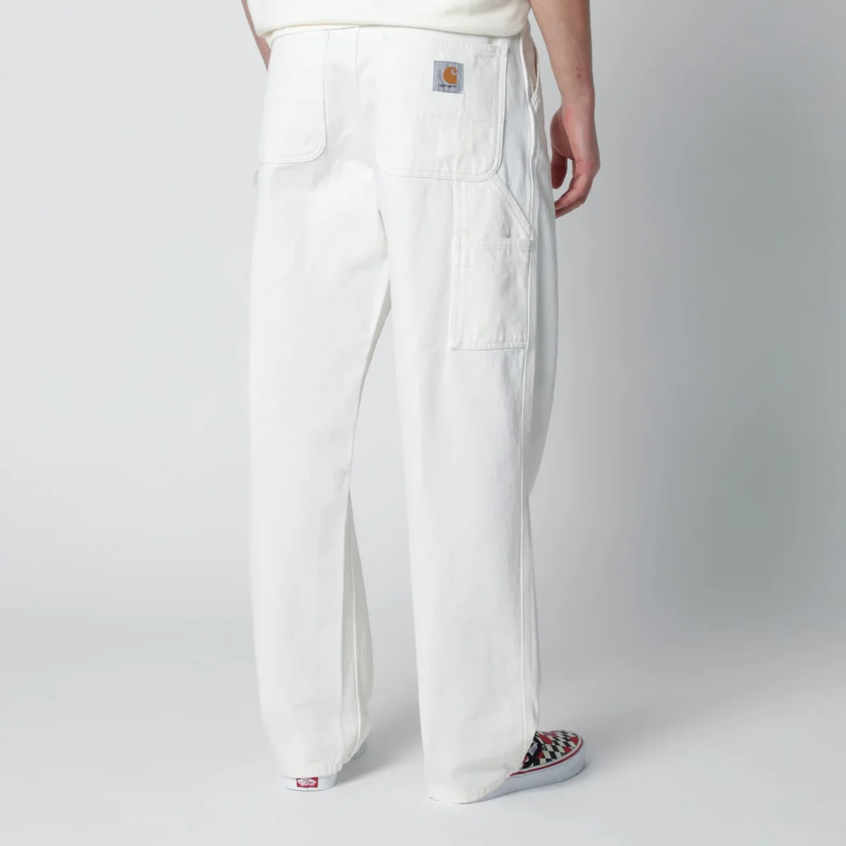 Single Knee Pant bianco – Image 4