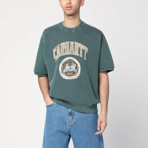 Library Sweatshirt color verde Conifer