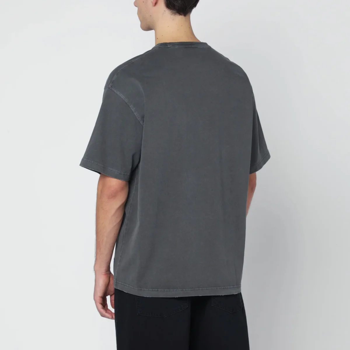 S/S Torion Pocket T-Shirt Black/Grind washed - Image 4