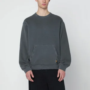 Torion Sweatshirt Black/Grind washed