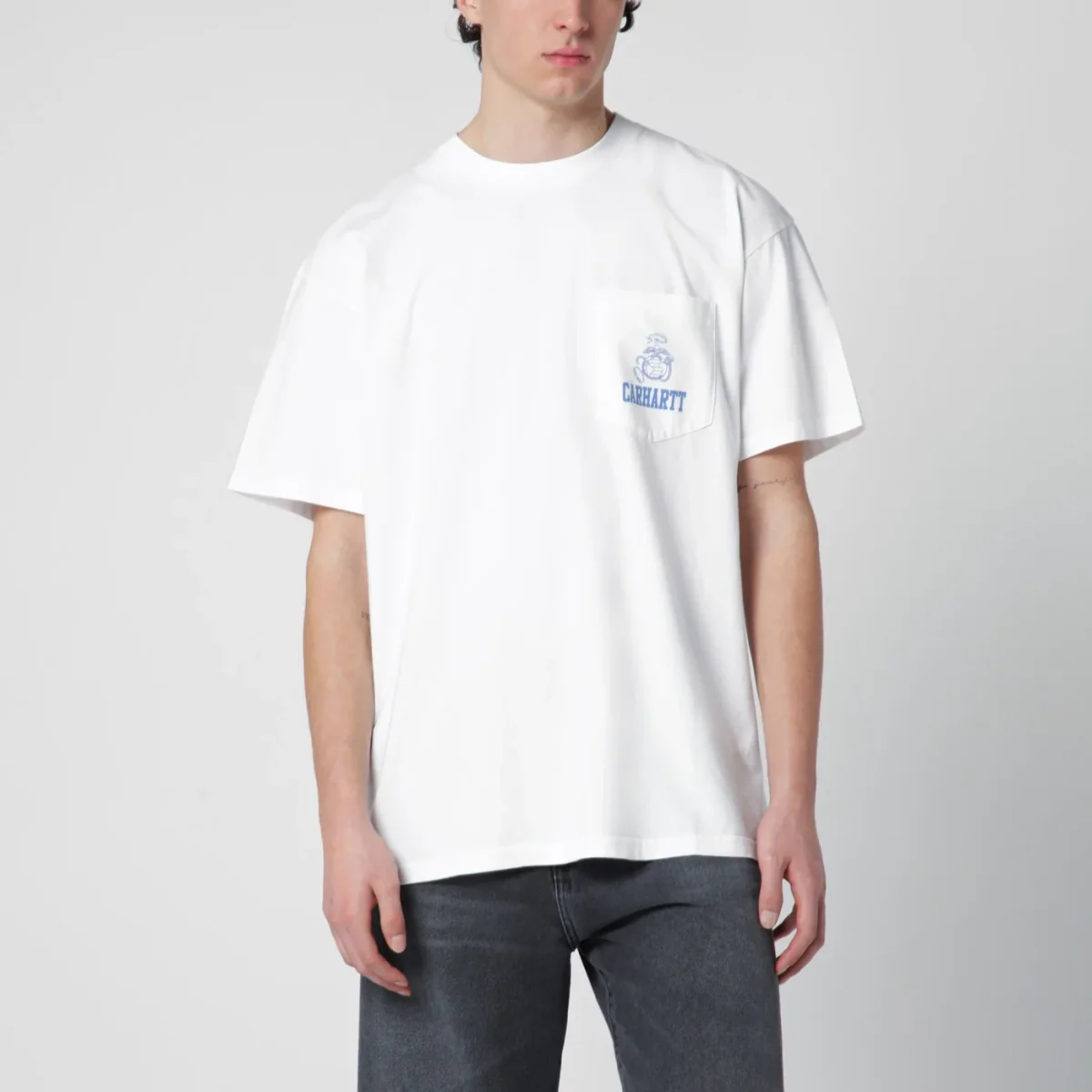 S/S Pond Corps Pocket T-Shirt bianca - Image 2
