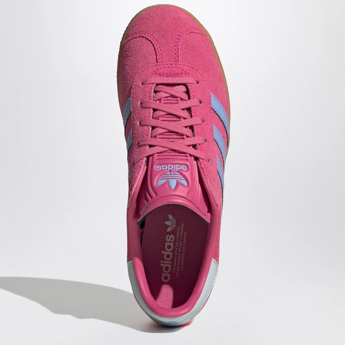 Sneaker Gazelle Shock Pink/Blue Spark/Halo Blue – Image 4