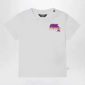 T-shirt Pete Dolphin bianca