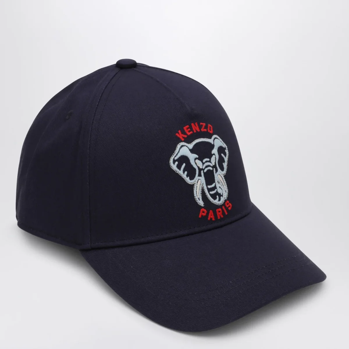 Cappello da baseball blu navy con logo – Image 3