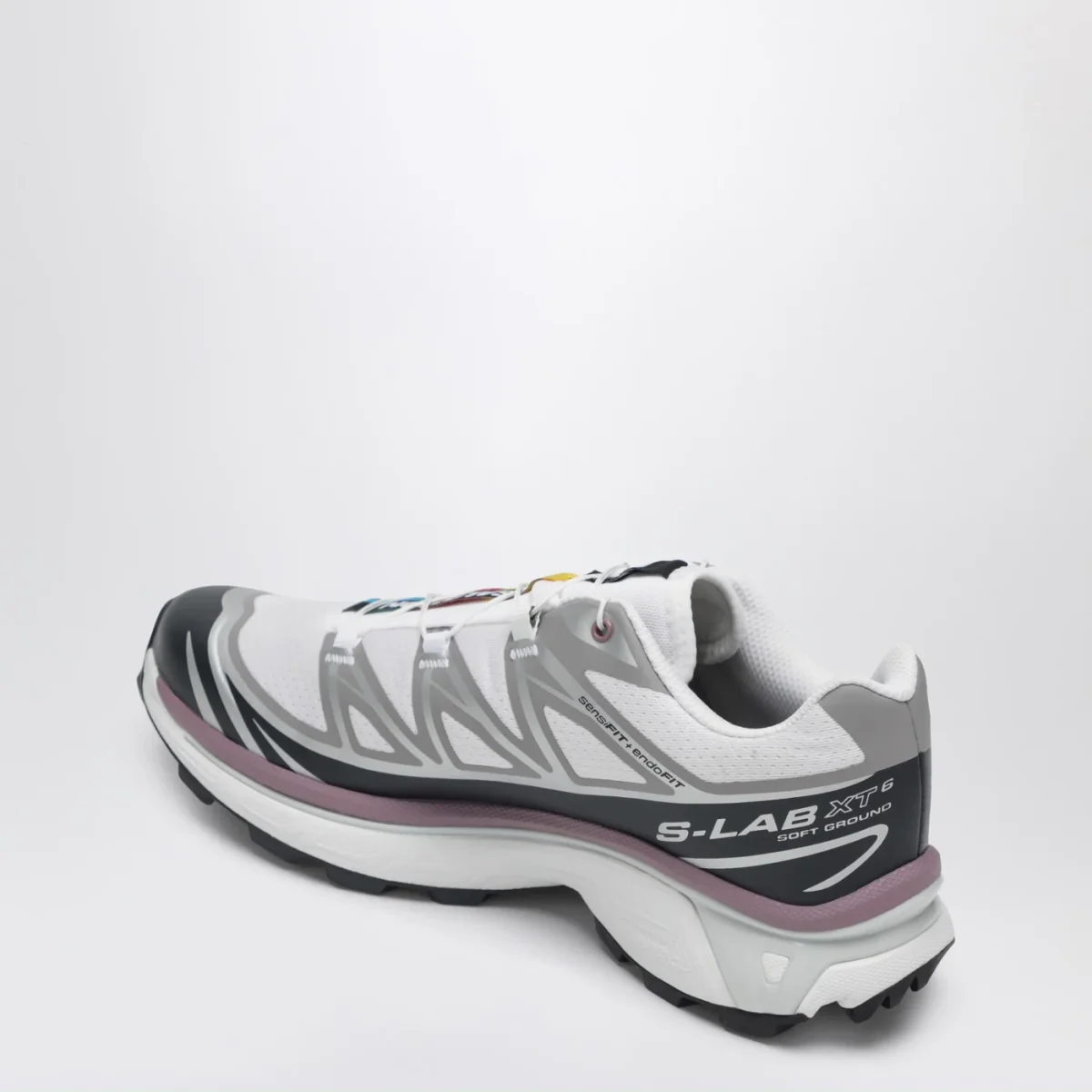 Sneaker XT-6 White/Black/Dusky Orchid – Image 5