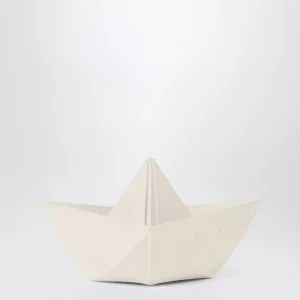 Giocattolo da bagno Barca origami color vaniglia