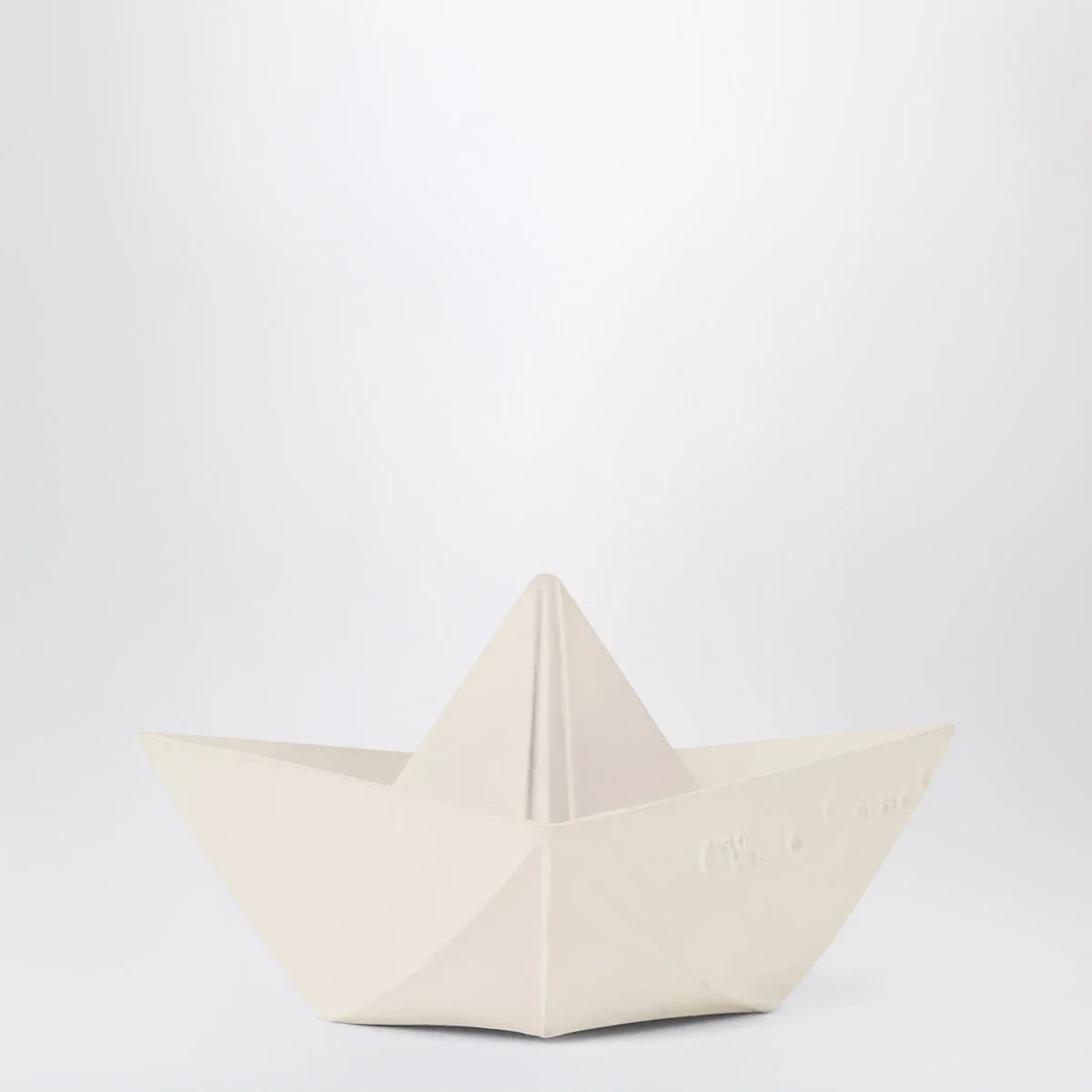 Giocattolo da bagno Barca origami color vaniglia – Image 2