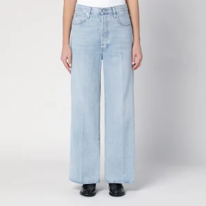 Jeans Low Baggy Wide Leg in denim biologico