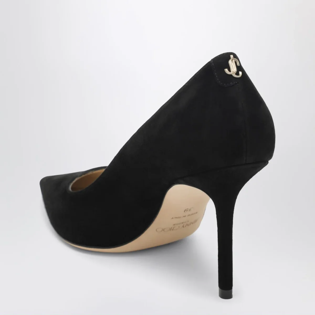 Décolleté Love 85 in suede nero – Image 5