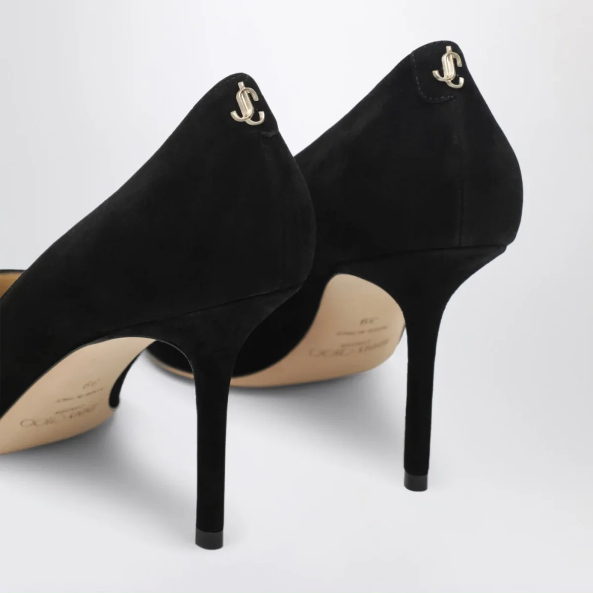Décolleté Love 85 in suede nero – Image 6