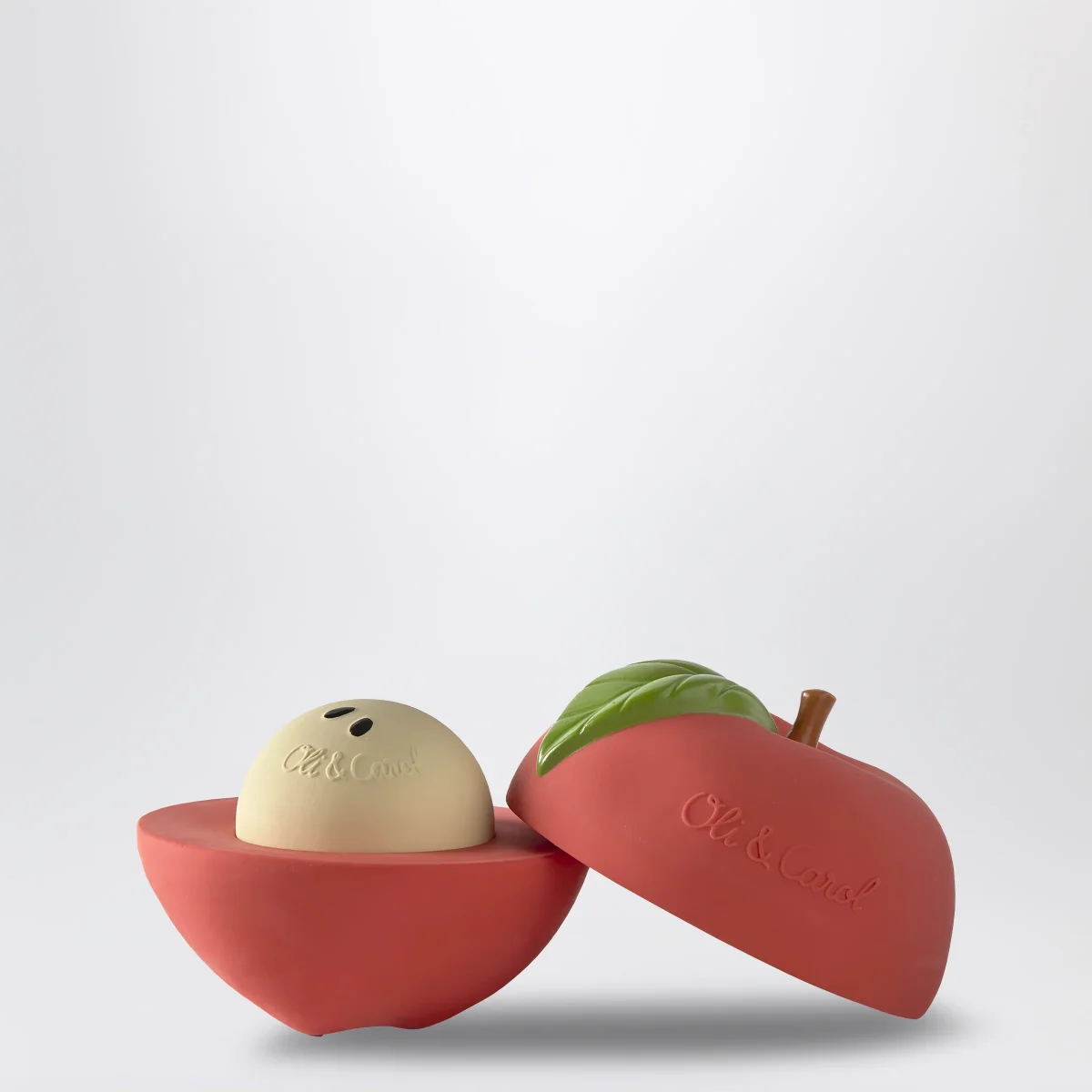 Gioco impilabile Apple con pallina con sonaglio