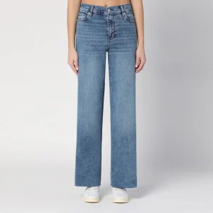 Jeans blu in super stretch denim