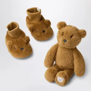 Set pantofole Beth Bear e peluche