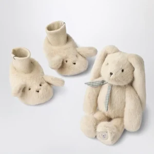 Set pantofole Beth Rabbit e peluche