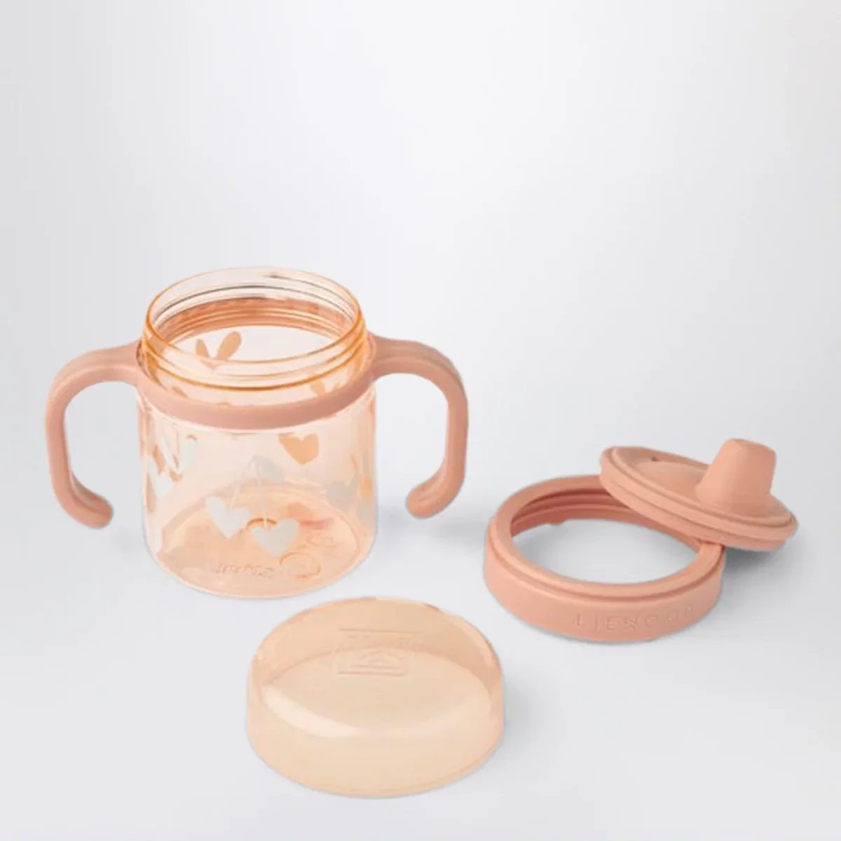 Tazza con beccuccio Kylo con stampa cuori – Image 3