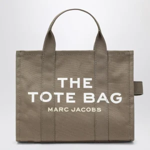 The Medium Tote Bag verde ardesia in canvas
