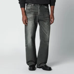 Jeans nero con stampa Aurora