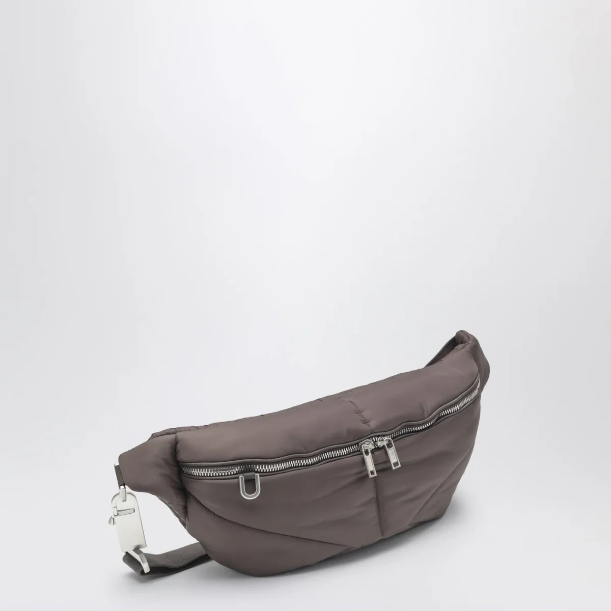 Marsupio trapuntato color fango – Image 4