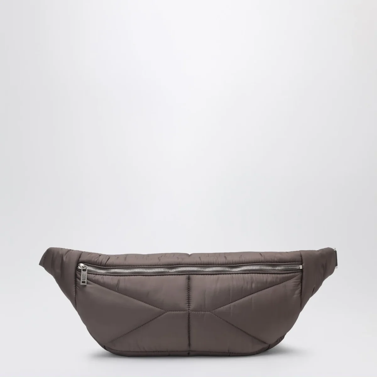 Marsupio trapuntato color fango – Image 5