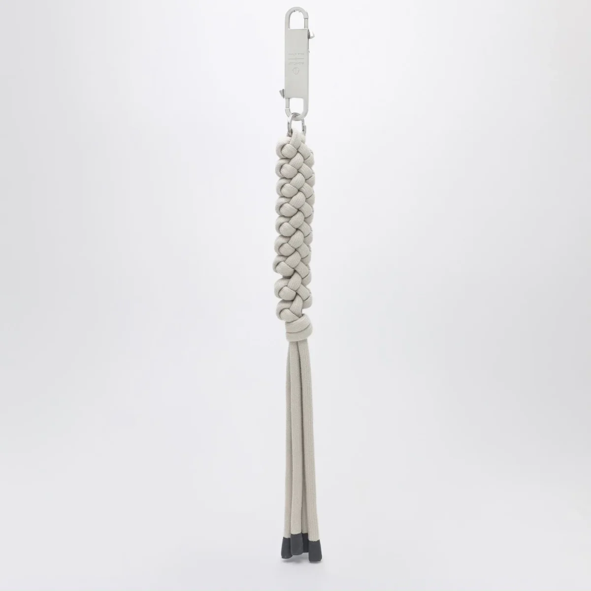 Portachiavi intrecciato color perla – Image 2