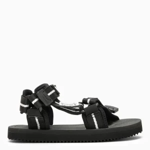 Sandali neri x Suicoke in nylon