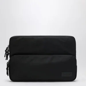 Laptop case nera in nylon