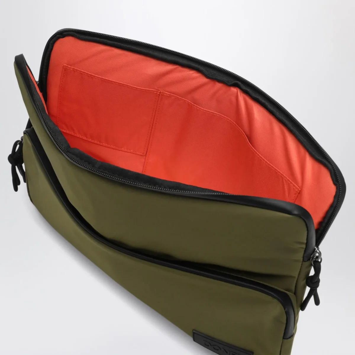 Laptop case verde in nylon – Image 5