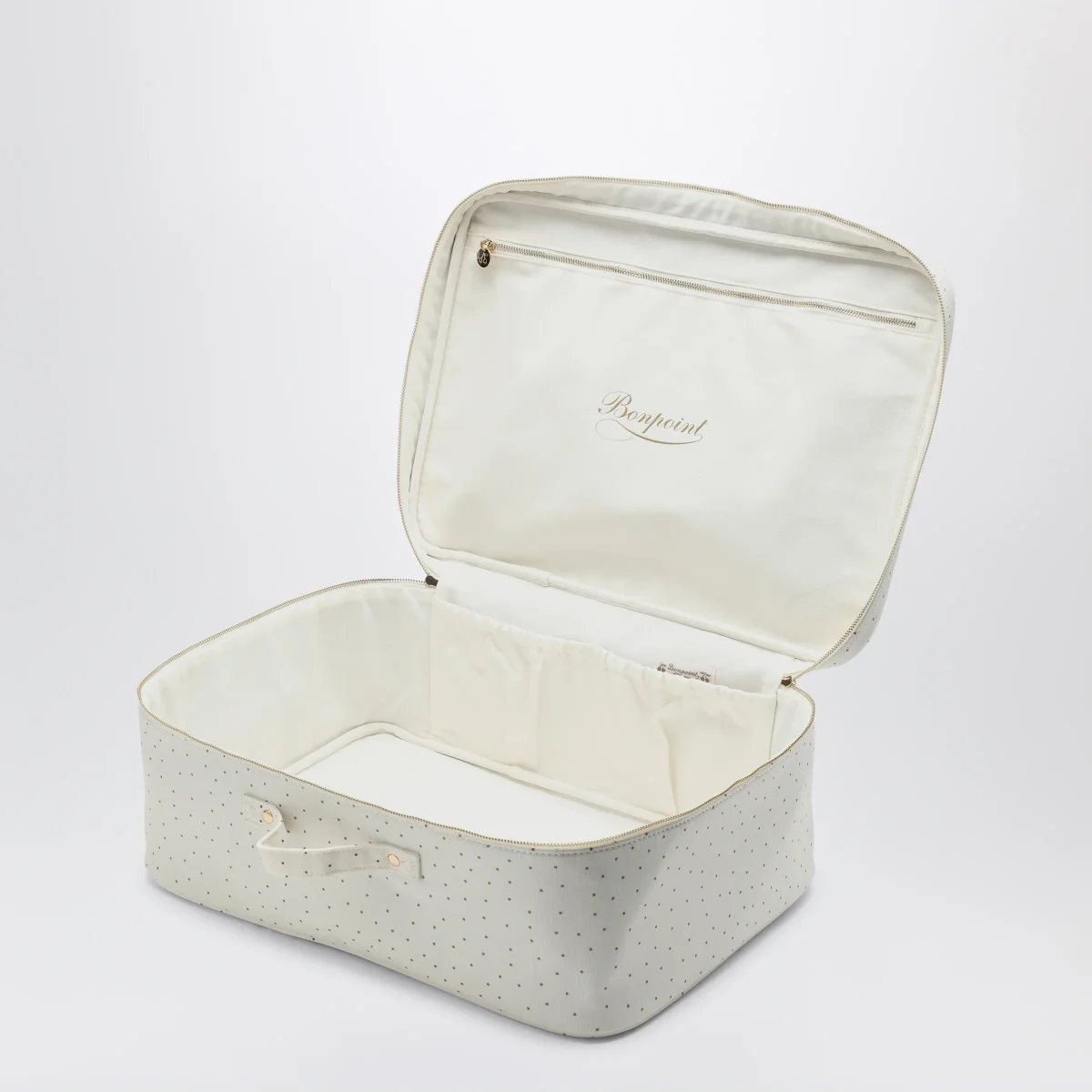 Portatutto bianco/oro a pois - Image 5