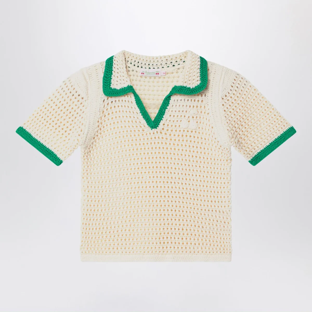 Maglia Elanita avorio/verde