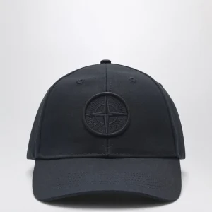 Cappello da baseball blu navy con logo
