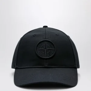 Cappello da baseball nero con logo