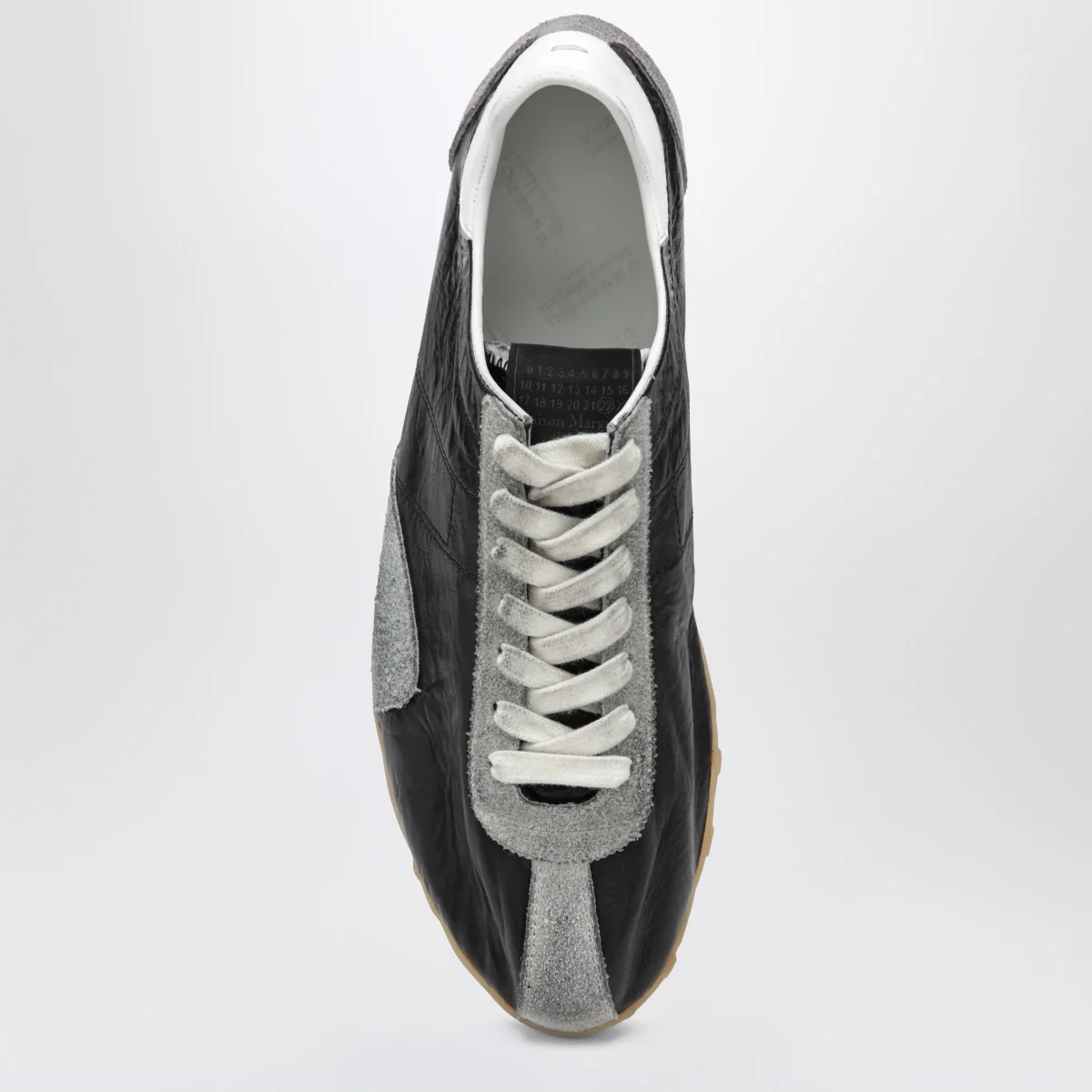 Sneakers Sprinters in pelle nera e suede vintage – Image 4