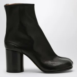 Stivaletto Tabi in pelle nero
