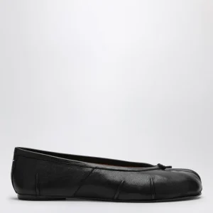 Ballerina Tabi New nera in pelle