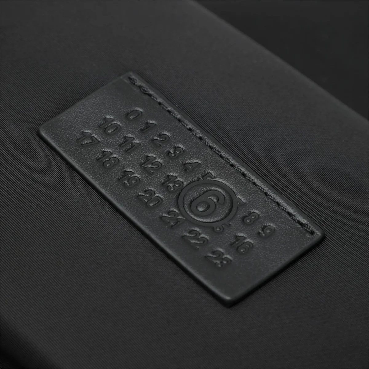 Zaino Numeric nero in nylon – Image 7