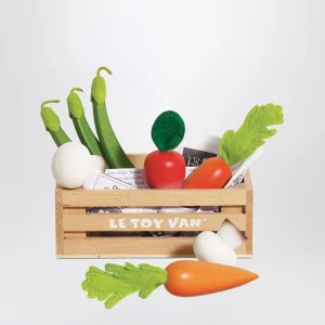 Gioco educativo cassa del mercato con verdure